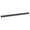 Nurmireunus 50 kpl 102 x 4 x 4 cm Teräs Musta