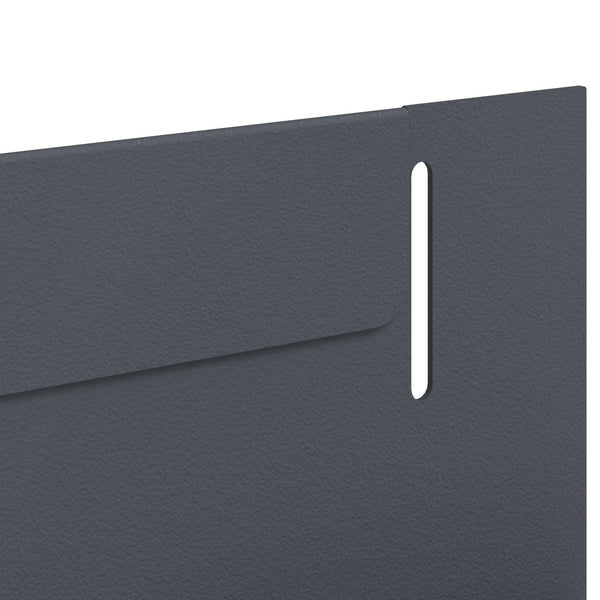 Nurmireunus 30 kpl 102 x 4 x 4 cm Teräs Antrasiitti