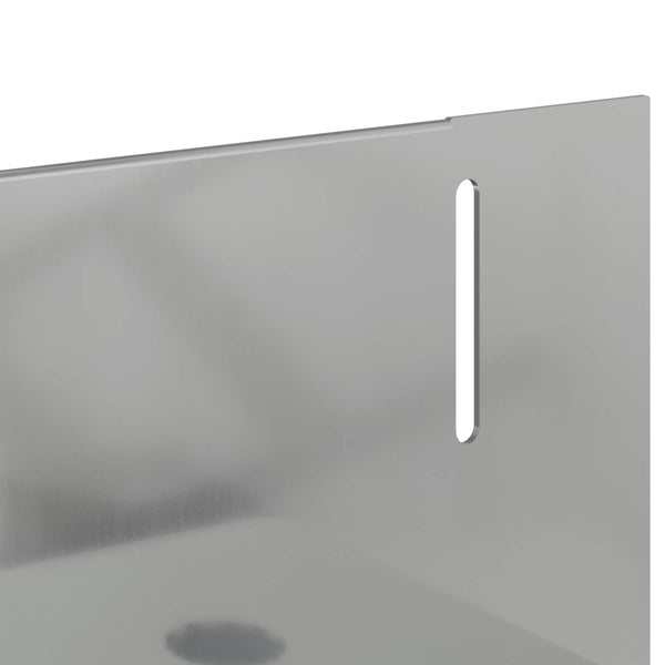 Nurmireunus 20 kpl 102 x 4 x 4 cm Teräs Hopea