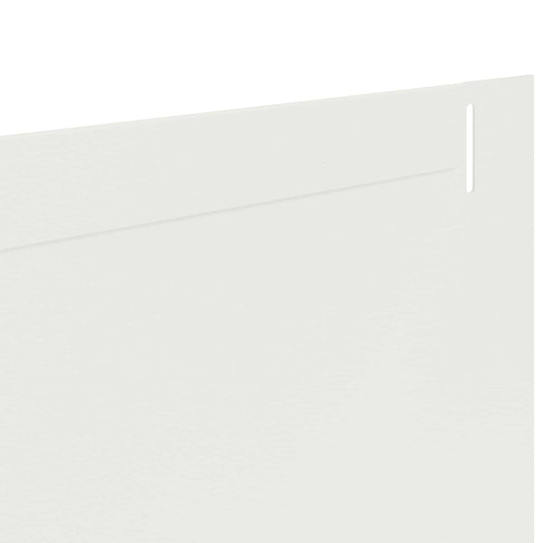 Nurmireunus 10 kpl 102 x 10 x 4 cm Teräs valkoinen