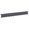 Nurmireunus 30 kpl 102 x 10 x 4 cm Teräs Antrasiitti