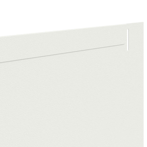 Nurmireunus 10 kpl 102 x 15 x 4 cm Teräs valkoinen