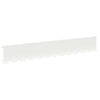 Nurmireunus 10 kpl 102 x 15 x 4 cm Teräs valkoinen
