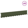 Nurmireunus 10 kpl 102 x 15 x 4 cm Teräs Oliivinvihreä