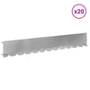 Nurmireunus 20 kpl 102 x 15 x 4 cm Teräs Hopea