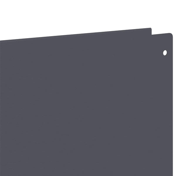 Nurmireunus 50 kpl 100 x 12 cm Teräs Antrasiitti