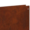 Nurmireunus 50 kpl 100 x 12 cm Teräs Ruosteinen