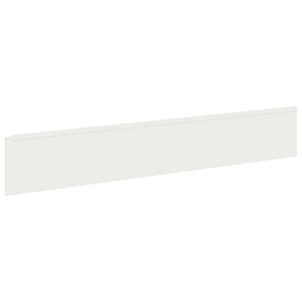 Nurmireunus 10 kpl 100 x 18 cm Teräs valkoinen