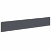 Nurmireunus 20 kpl 100 x 18 cm Teräs Antrasiitti