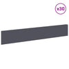 Nurmireunus 30 kpl 100 x 18 cm Teräs Antrasiitti