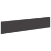 Nurmireunus 20 kpl 100 x 22 cm Teräs Musta