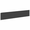 Nurmireunus 20 kpl 100 x 22 cm Teräs Musta