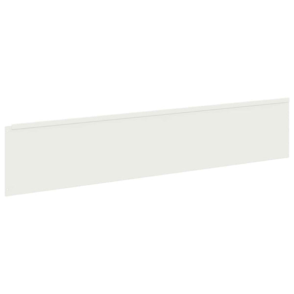 Nurmireunus 10 kpl 100 x 22 cm Teräs valkoinen