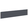 Nurmireunus 20 kpl 100 x 22 cm Teräs Antrasiitti