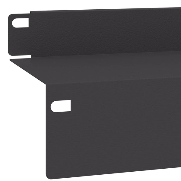Nurmireunus 10 kpl 100 x 10 x 8 cm Teräs Musta