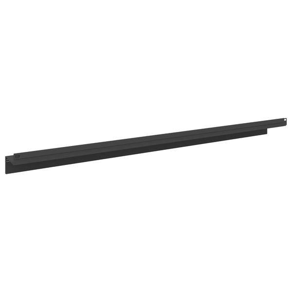 Nurmireunus 20 kpl 100 x 10 x 8 cm Teräs Musta