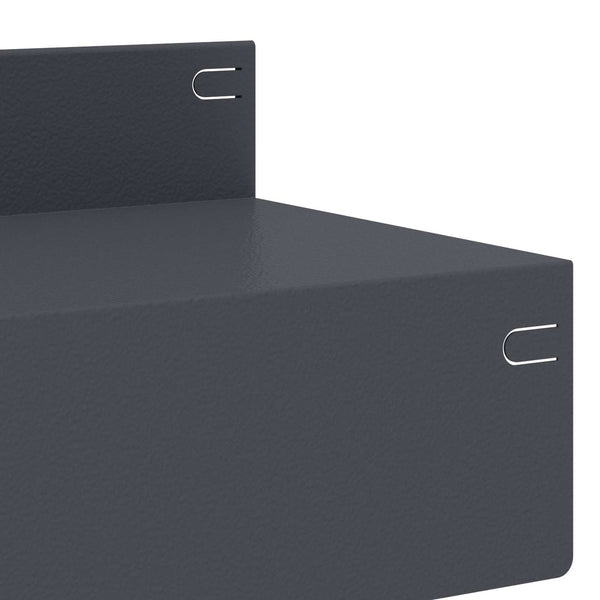 Nurmireunus 30 kpl 100 x 10 x 8 cm Teräs Antrasiitti