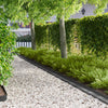 Nurmireunus 30 kpl 100 x 10 x 8 cm Teräs Antrasiitti