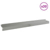 Nurmireunus 20 kpl 100 x 10 x 8 cm Teräs Hopea