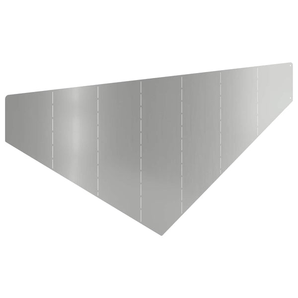 Nurmireunus 100 x 45 cm Teräs Hopea