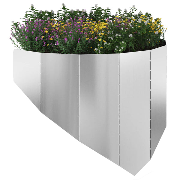 Nurmireunus 100 x 45 cm Teräs Hopea