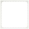 Nurmireunus 4 kpl 60 x 60 x 20 cm Teräs valkoinen