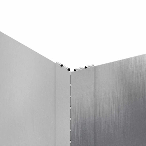 Nurmireunus 4 kpl 60 x 60 x 20 cm Teräs Hopea