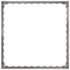 Nurmireunus 4 kpl 60 x 60 x 20 cm Teräs Hopea