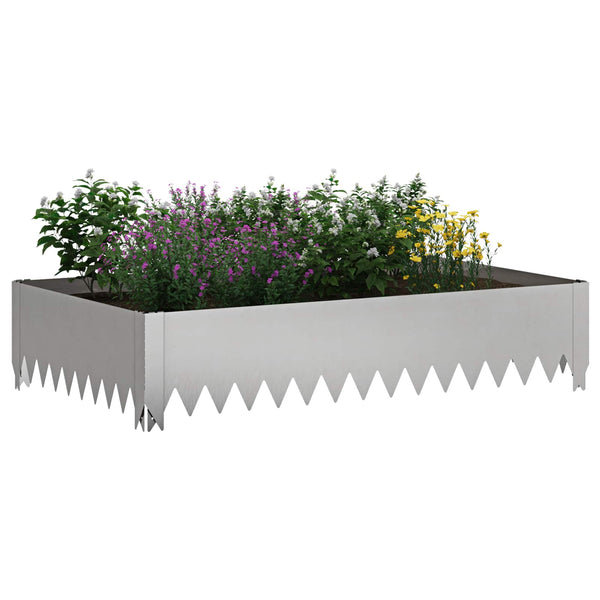 Nurmireunus 100 x 60 x 20 cm Teräs Hopea