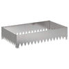 Nurmireunus 4 kpl 100 x 60 x 20 cm Teräs Hopea