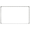Nurmireunus 4 kpl 100 x 60 x 20 cm Teräs Hopea