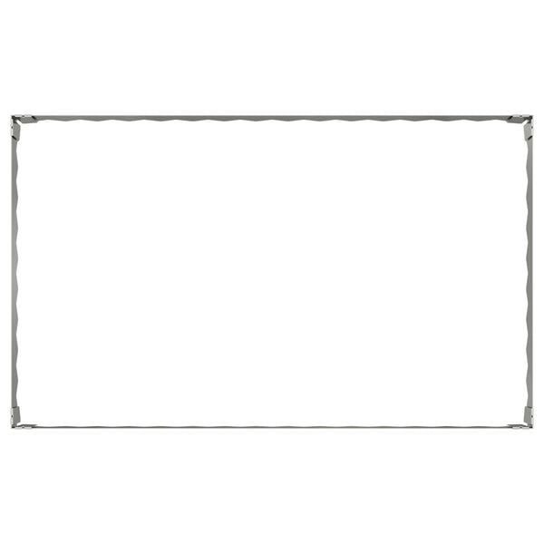Nurmireunus 4 kpl 100 x 60 x 20 cm Teräs Hopea
