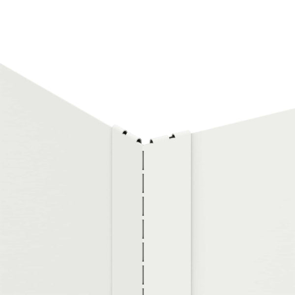 Nurmireunus 100 x 60 x 35 cm Teräs valkoinen