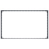 Nurmireunus 4 kpl 100 x 60 x 35 cm Teräs Antrasiitti