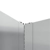 Nurmireunus 100 x 60 x 35 cm Teräs Hopea