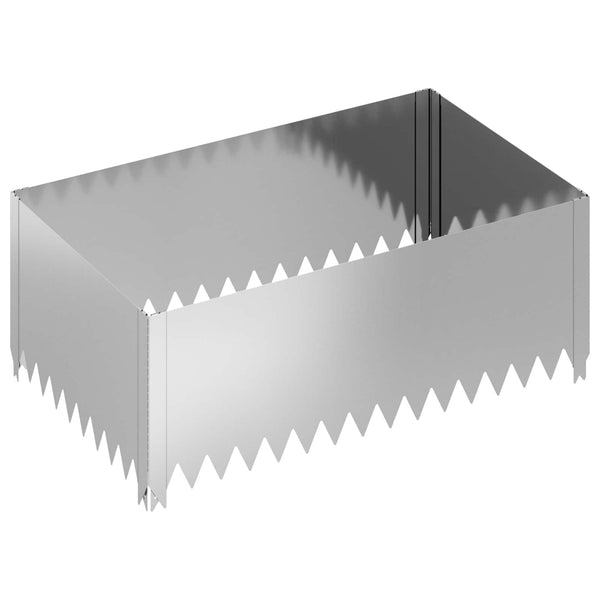 Nurmireunus 100 x 60 x 35 cm Teräs Hopea