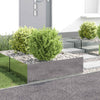 Nurmireunus 4 kpl 100 x 60 x 35 cm Teräs Hopea