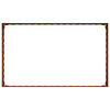 Nurmireunus 4 kpl 100 x 60 x 35 cm Teräs Ruosteinen