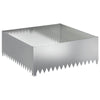 Nurmireunus 100 x 100 x 35 cm Teräs Hopea
