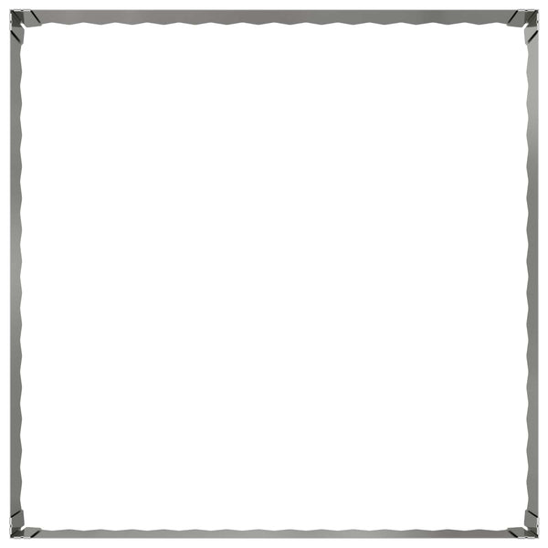 Nurmireunus 4 kpl 100 x 100 x 35 cm Teräs Hopea