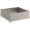 Nurmireunus 4 kpl 100 x 100 x 35 cm Teräs Ruosteinen
