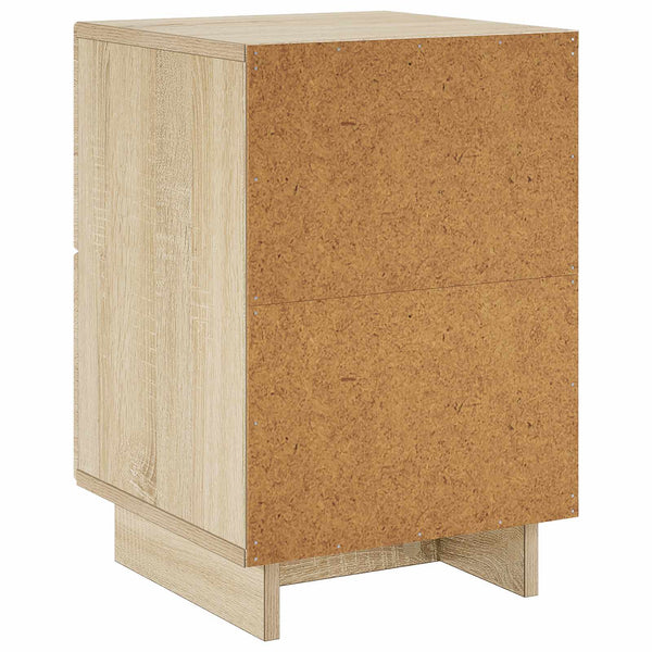 Yöpöytäkaappi Sonoma-tammi 33,5 x 34,5 x 50 cm Tekninen puu