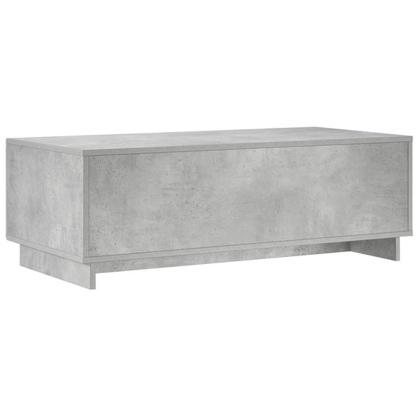Sohvapöytä Betoninharmaa 102 x 50,5 x 35 cm Tekninen puu
