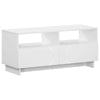 TV-teline 90 x 34.5 x 40 cm valkoinen Tekninen puu