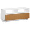 TV-teline 90 x 34.5 x 40 cm valkoinen Tekninen puu