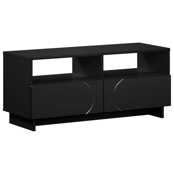 TV-teline 90 x 34,5 x 40 cm Musta Tekninen puu