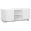 TV-teline 90 x 34.5 x 40 cm valkoinen Tekninen puu