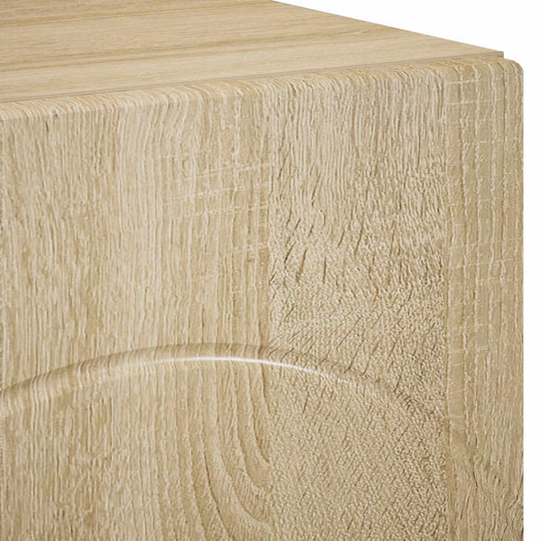 TV-teline 90 x 34.5 x 40 cm Sonoma-tammi Tekninen puu