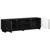 TV-teline 140 x 34.5 x 40 cm Musta Tekninen puu