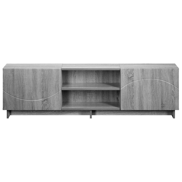 TV-teline 140 x 34.5 x 40 cm Harmaa Sonoma Tekninen puu